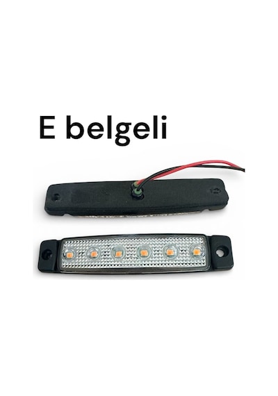 Demmon Parmak Lamba 6 Ledli Sanel Tip E Belgeli Beyaz