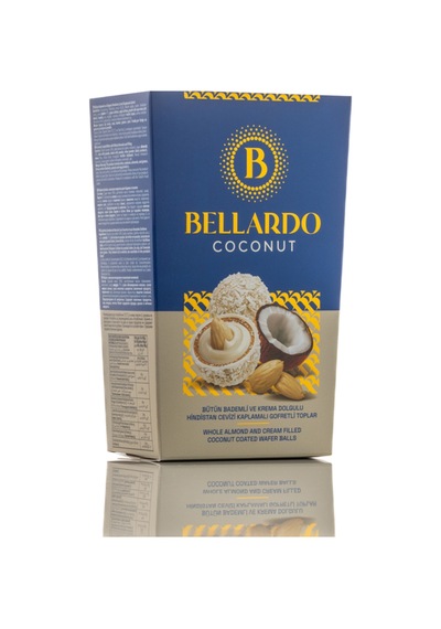 Bütün Bademli Krema Dolgulu Hindistan Cevizi Kaplamalı Toplar 150 Gr - 806641494