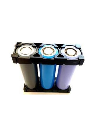 Meltis 21650 / 21700 Pil Braketi (Pil Tutucu - Holder) 2'li 10 Adet (10 Pil İçin)
