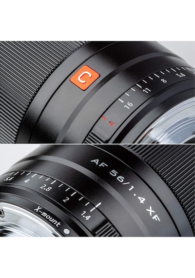 Viltrox AF 56 MM F/1.4 XF (Fuji X-Mount) Uyumlu Lens Siyah