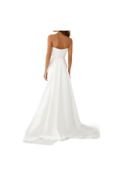 Solace London Imani Maxi Elbise - Renk Krem
