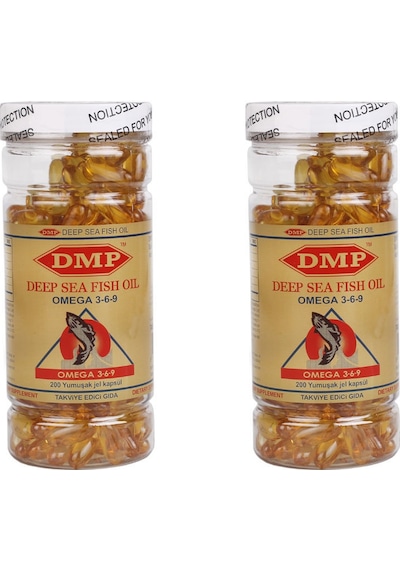 Dmp Omega 3.6.9 Balik Yaği 1000 Mg 200 Softgel 2 Kutu 400 Softgel