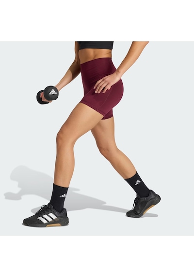 Adidas 3-stripes Studio All Me Booty Kadın Tayt C-adıhz0870b30a00 Bordo