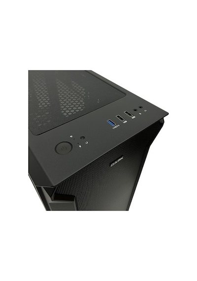 4x12cm Frgb Led Fanlı Bilgisayar Kasası, Cam Yan Panelli Ve Usb 3.0