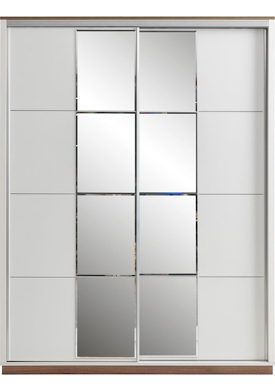 Efsane Sürgülü Aynalı Elbise Dolabı Gardırop 165x60x214