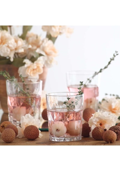 LAV Keops Cam Meşrubat Bardağı 6'lı 345 ml (Su/Kokteyl Bardağı )