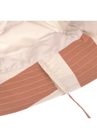 Lassig Fishing Hat Uv Korumalı Şapka Stripes Clay Sea Salt Kahverengi