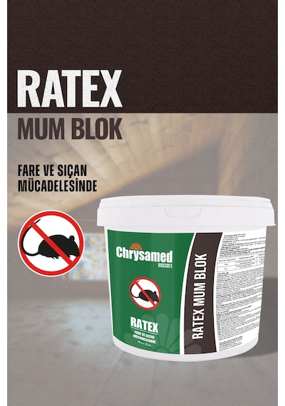 Chrysamed Ratex Mum Blok Fare Zehiri 5 KG