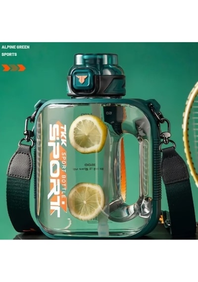 Vagon Tkk Sporcu Matarası 1000 Ml Yeşil