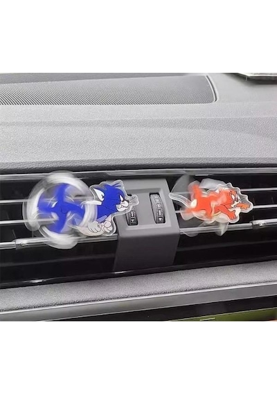 Tüm Araçlara Uyumlu Tom Ve Jerry Kalorifer Havalandırma Süsü