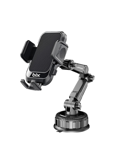 Bix Bxch15 Uzayabilen Ayarlanabilir Cam Torpido Ön Panel Uyumlu Çok Fonksiyonlu Vantuzlu Araç İçi Telefon Tutucu
