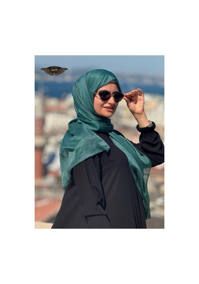 Aldaıyr Simli Şifon Şal Çok Rrenkli44