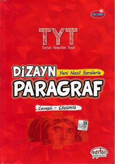 TYT Dizayn Paragraf Soru Bankası -  Editör