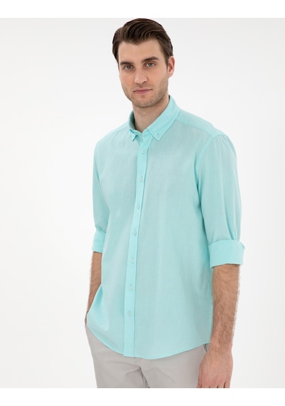 Pierre Cardin Erkek Nil Gömlek Desenli 50303388-vr083 Nil