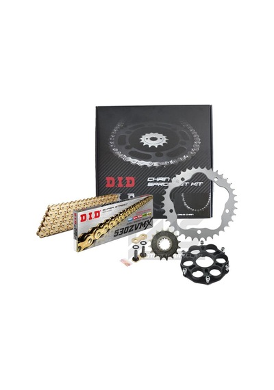 Did-Jt 2018-2021 Ducati Multistrada 1260 S Uyumlu Zincir Dişli Set Zvm-x Zincir Gold (Sarı) Renk