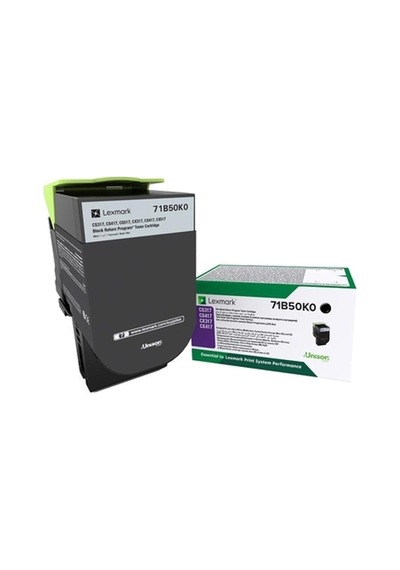 Tonersepeti Lexmark Cx317-71b50k0 Siyah Toner