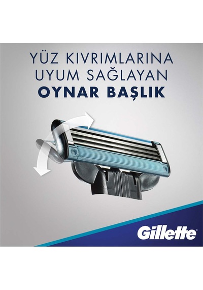 Gillette Mach3 Start Yedek Tıraş Bıçağı 2'li 3 Al 2 Öde