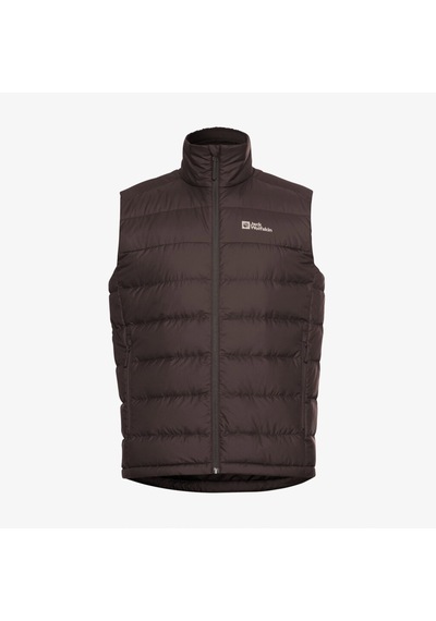 Jack Wolfskin Erkek Ather Down Kahverengi Yelek 1207691 Yeşil