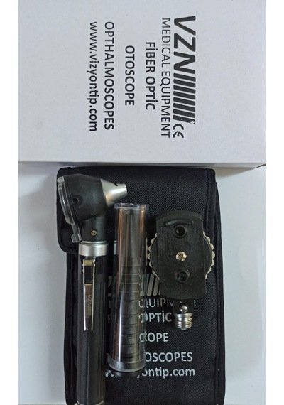 Fiber Optik Otoskop Ve Oftalmoskop Set