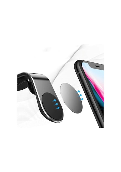 Araba Içi Mıknatıslı Telefon Tutucu Gold Tp-link Neffos C5 Max Uyumlu Pembe