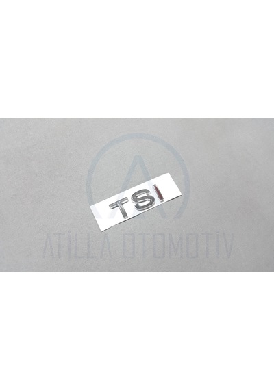 VOLKSWAGEN JETTA 1K 2005-2011 TSİ TEK KIRMIZI BAGAJ YAZISI