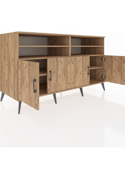 Kronos Konsol 6 Raflı 4 Kapaklı 176x59x99 Çam-çam/antrasit Çam-çam/antrasit Kronos Konsol 6 Raflı 4 Kapaklı 176x59x99 Çam-çam/antrasit Çam-çam/antrasit