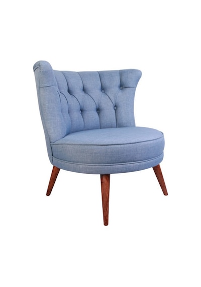 Richland Tekli Koltuk Indigo Mavi