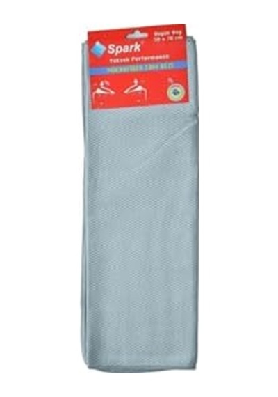3 Adet 2311 Mikrofiber Oto Kurulama Ve Cam Temizlik Bezi 50x70 Cm. Mavi - Yeşil - Gri Unisex,132 Açık Indigo