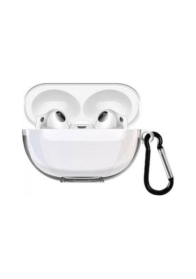 Adige Huawei Freebuds Pro 4 Kulaklık Kılıfı Silikon Şeffaf