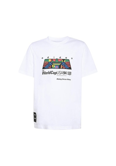 Adidas Lo Gfx T Shirt Çocuk Günlük Tişört Kd7878 Beyaz