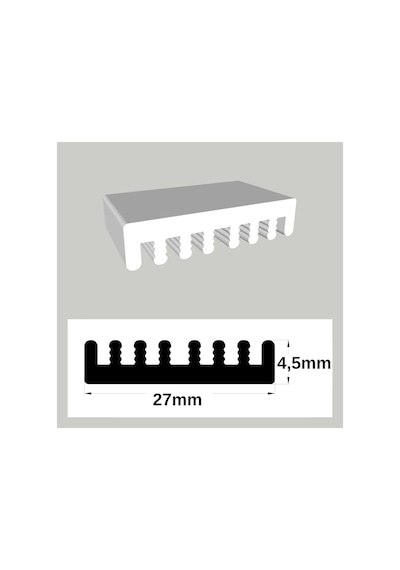 Lp-455 Alüminyum Led Soğutucu