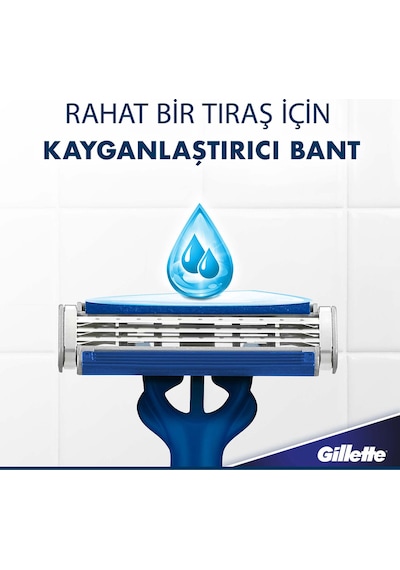 Gillette Blue3 Slalom Kullan At Tıraş Bıçağı 8 Adet