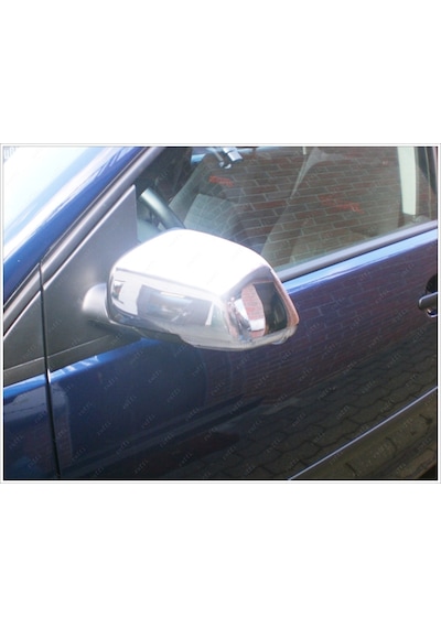 Skoda Octavia Paslanmaz Krom Ayna Kapağı 2 Prç 2004-2008 Arası