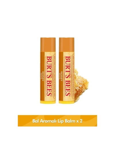 Bal Aromalı Dudak Bakım Kremi Blister Ambalaj - Honey Lip Balm Blister 4,25 Gr X 2 Adet