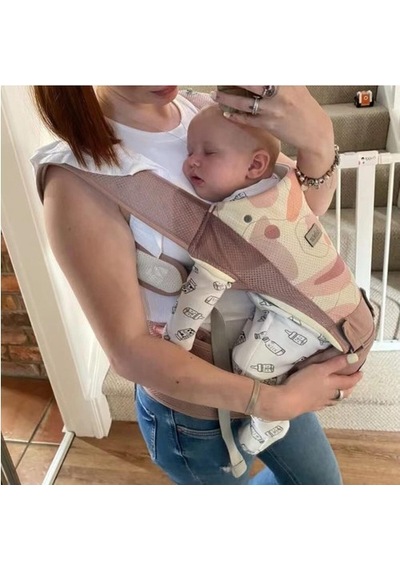Bebear Store Bebek Taşıyıcı 0-36 Ay Için 3d Air Mesh Sırt Çantası Portbebe Çok Renkli