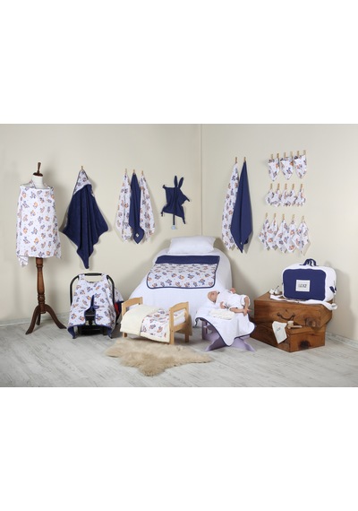 Luckka 29 Parça Müslin Bebek Bakım Çantası - Müslin Set - Ztçanta