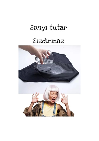Regl Külodu Kadın Özel Gün Külotu Siyah