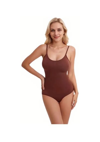 Mistirik Mamey 3 Bölge Etkili Alttan Kancalı Çıtçıtlı Seamless Body Korse Kahve Renk10 Kahve