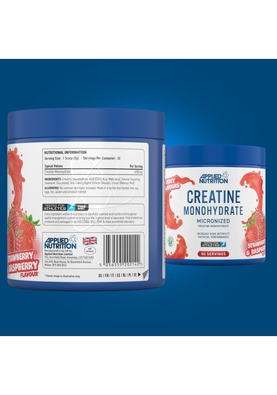 Applied Nutrition Creatine Monohidrat %100 Saf Mikronize Kreatin 250 Gr Aromalı