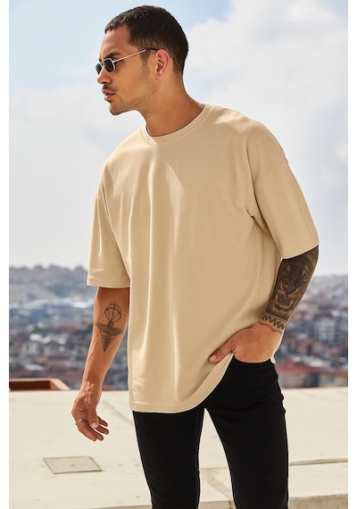 Oversize T-shirt Taş