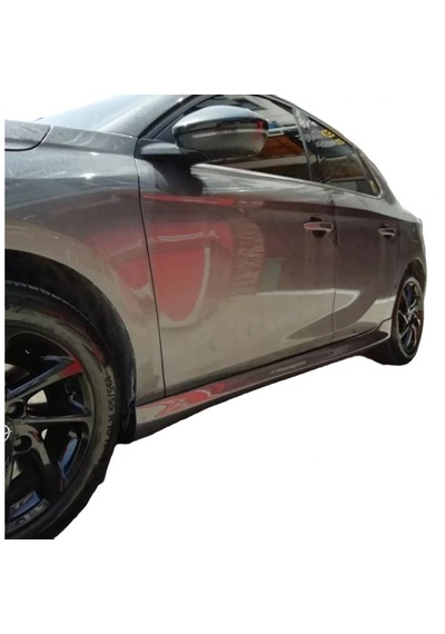 Opel Corsa F 2020-2023 Custom Style Yan Marşpiyel Seti Plastik