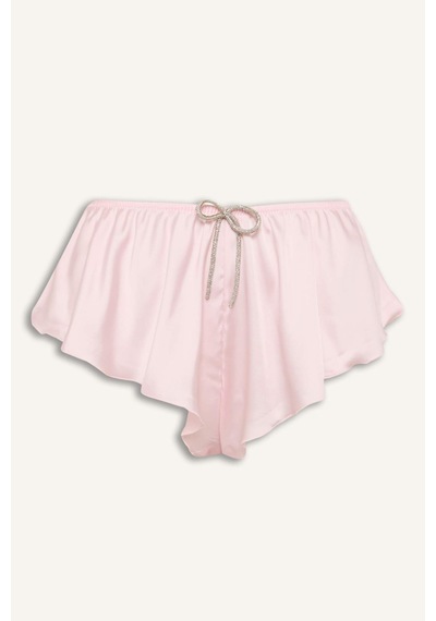 Defacto Regular Fıt Saten Açık Pembe Pijama Alt G1177ax26sppn648 Pembe-pn648
