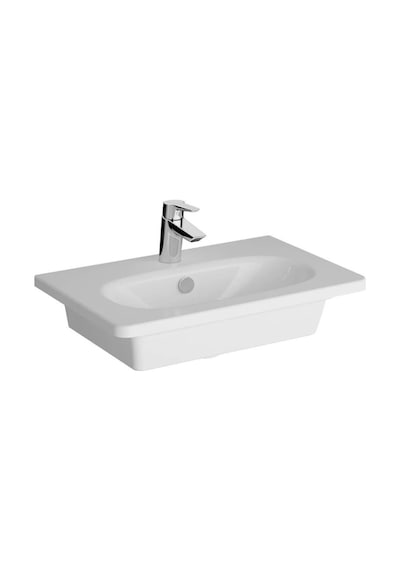 VitrA Zentrum 7790B003-0001 Etajerli Lavabo, 60 x 38 CM Beyaz