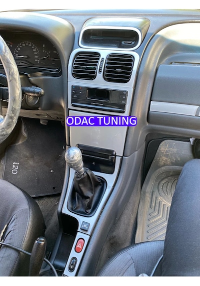 Renault Laguna 1 Konsol, Maun Kaplama Gümüş Renk