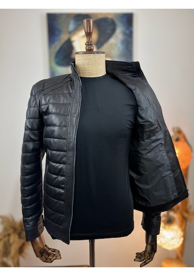 Always Leather Usta İşi Özel Dikim %100 Hakiki Deri 1803340013 Siyah