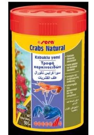 Sera Crabs Natural Ganül Yengeç Yemi 100Ml 30G