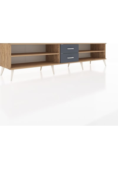 Hyperion Tv Ünitesi 2 Raflı 2 Çekmeceli 220x44x51 Çam-çam/antrasit Atlas Çam/antrasıt - Atlas Çam Hyperion Tv Ünitesi 2 Raflı 2 Çekmeceli 220x44x51 Çam-çam/antrasit Atlas Çam/antrasıt - Atlas Çam