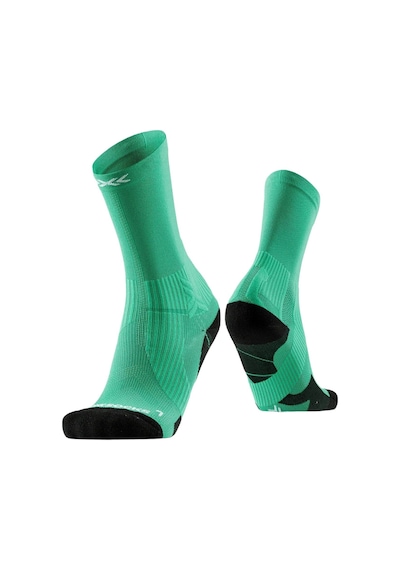 X-bıonıc X-bionic X-socks Run Perform Crew Unisex Koşu Çorabı Vg00 Yeşil