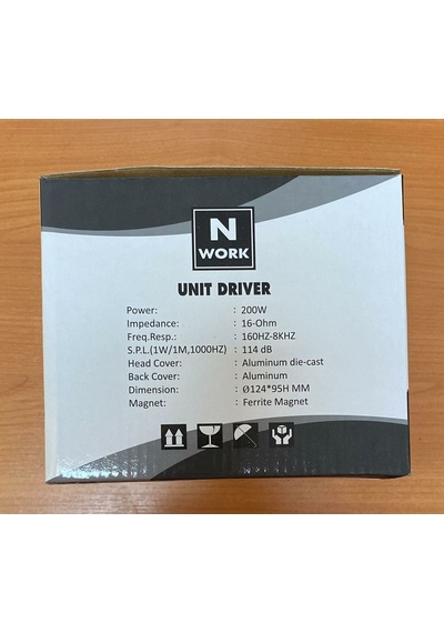 Network Nsu-200 200 Watt 16 Ohm Unit Driver