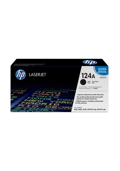 HP 124A Q6000A Siyah Toner - 1600-2600-2605-CM-1015-1017